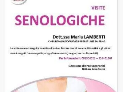 Visite senologiche gratuite